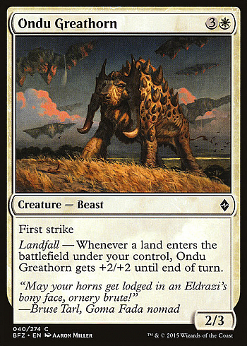 Ondu Greathorn