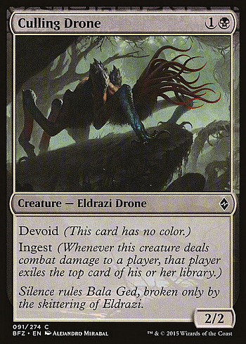 Culling Drone