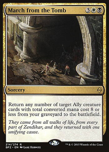 March from the Tomb