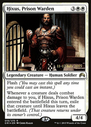 Hixus, Prison Warden