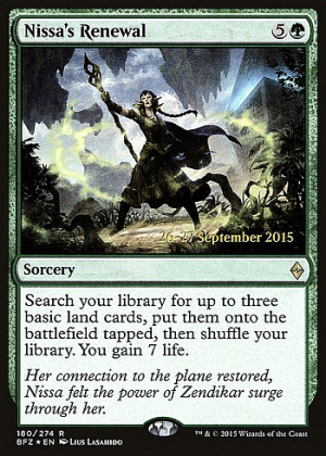 Nissa's Renewal