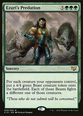 Ezuri's Predation