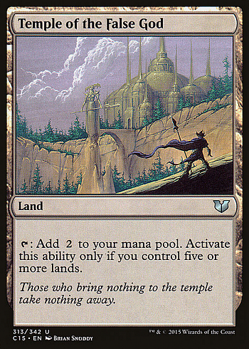 Temple of the False God