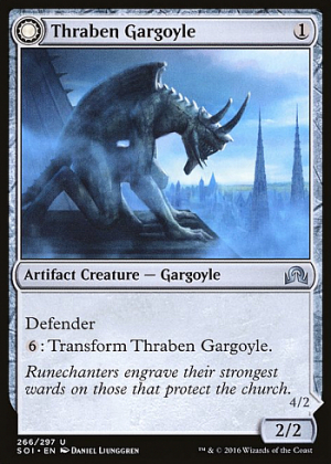 Thraben Gargoyle // Stonewing Antagonizer