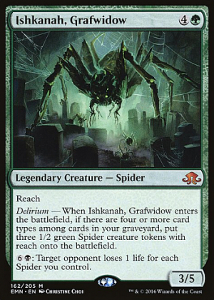 Ishkanah, Grafwidow