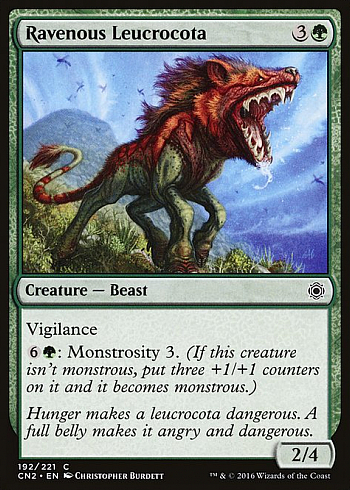 Ravenous Leucrocota