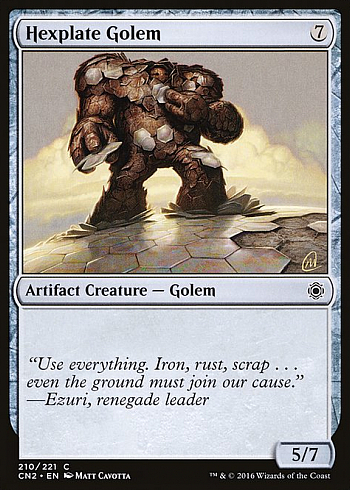 Hexplate Golem