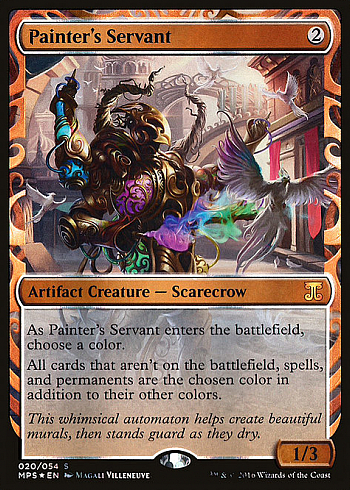 Painter's Servant