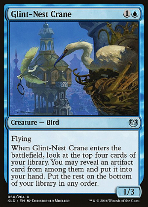 Glint-Nest Crane