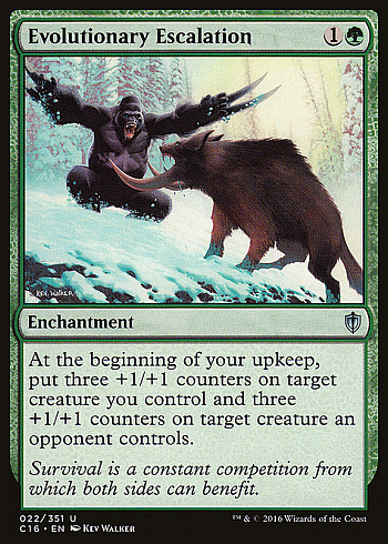Evolutionary Escalation