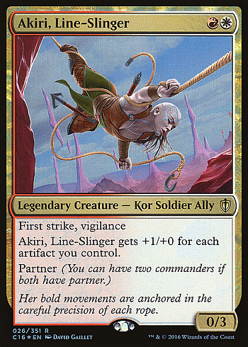 Akiri, Line-Slinger