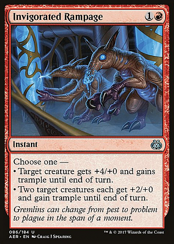 Invigorated Rampage