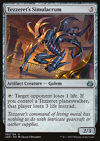 Tezzeret's Simulacrum