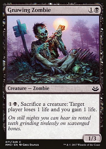 Gnawing Zombie