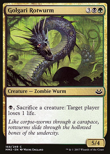 Golgari Rotwurm