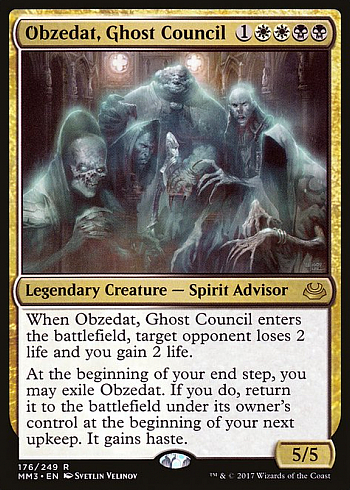 Obzedat, Ghost Council