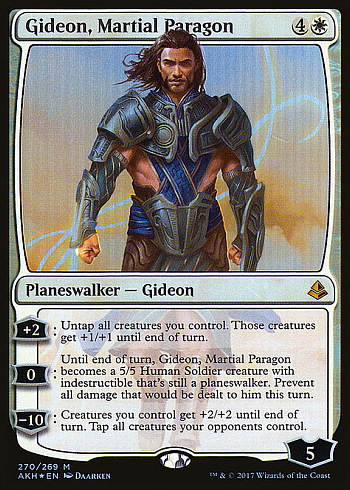 Gideon, Martial Paragon