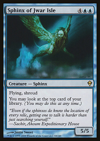 Sphinx of Jwar Isle