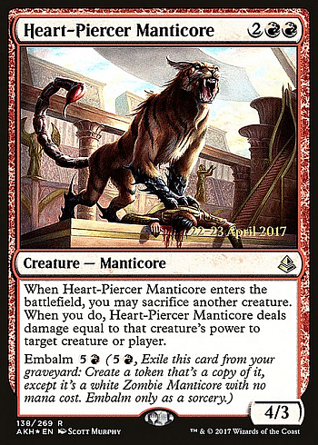 Heart-Piercer Manticore