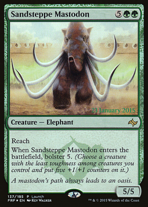 Sandsteppe Mastodon