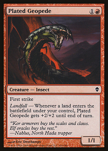 Plated Geopede