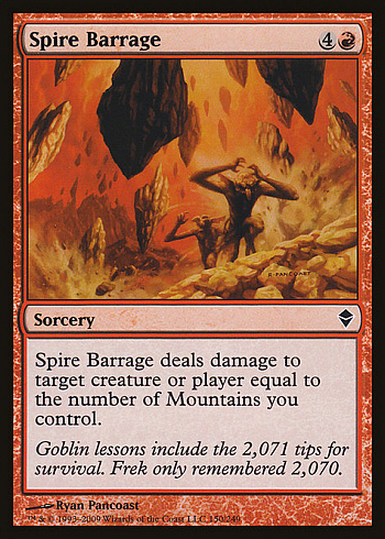 Spire Barrage