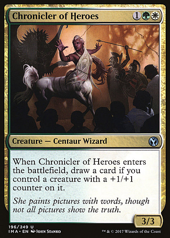 Chronicler of Heroes