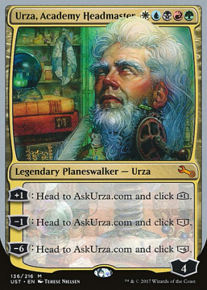 Urza, Academy Headmaster