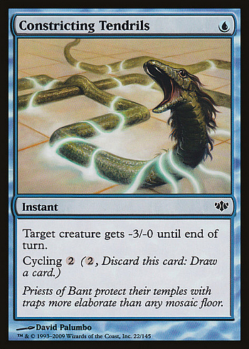 Constricting Tendrils