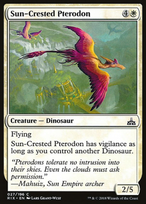 Sun-Crested Pterodon