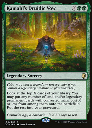 Kamahl's Druidic Vow