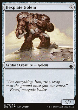 Hexplate Golem