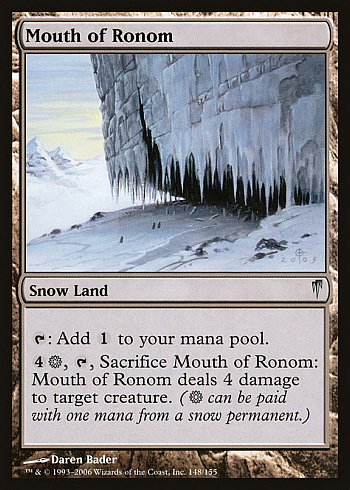 Mouth of Ronom