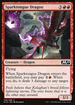 Sparktongue Dragon