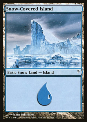 Snow-Covered Island