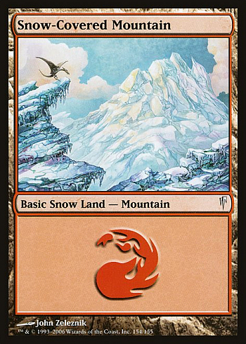 Snow-Covered Mountain
