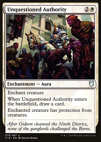 Unquestioned Authority