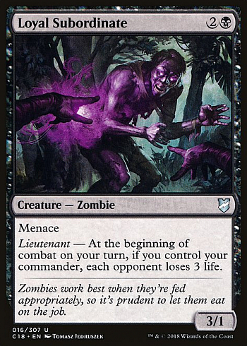 Loyal Subordinate