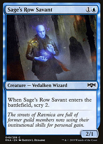 Sage's Row Savant