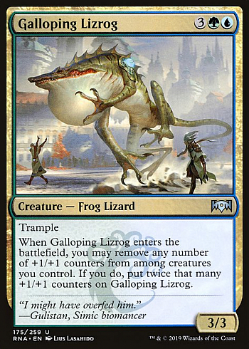 Galloping Lizrog