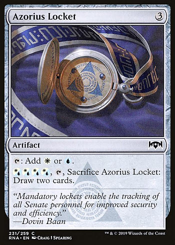 Azorius Locket