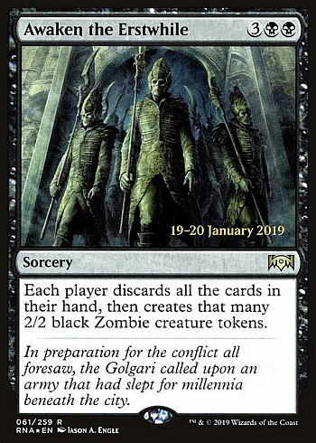 Awaken the Erstwhile