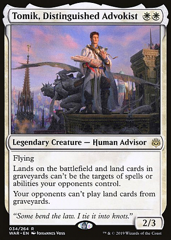 Tomik, Distinguished Advokist