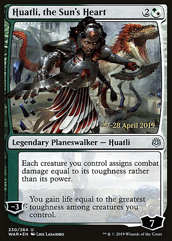 Huatli, the Sun's Heart