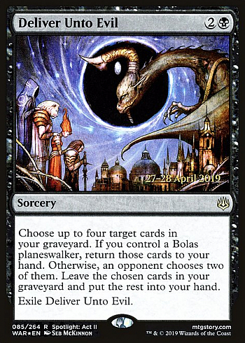 Deliver Unto Evil