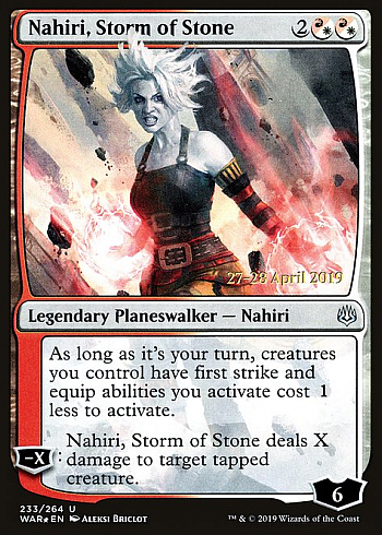 Nahiri, Storm of Stone