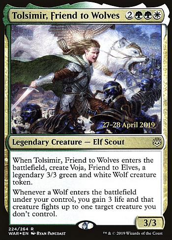 Tolsimir, Friend to Wolves