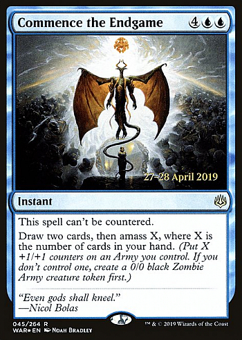 Commence the Endgame