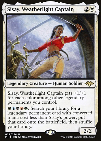 Sisay, Weatherlight Captain