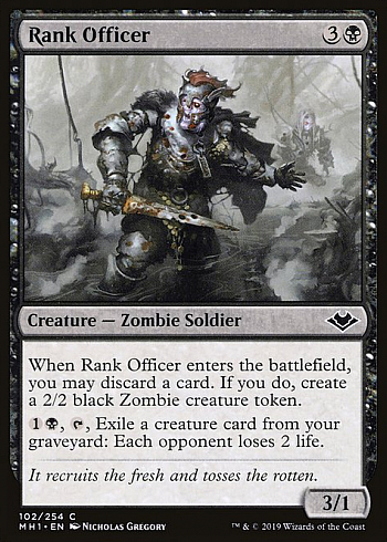 Rank Officer